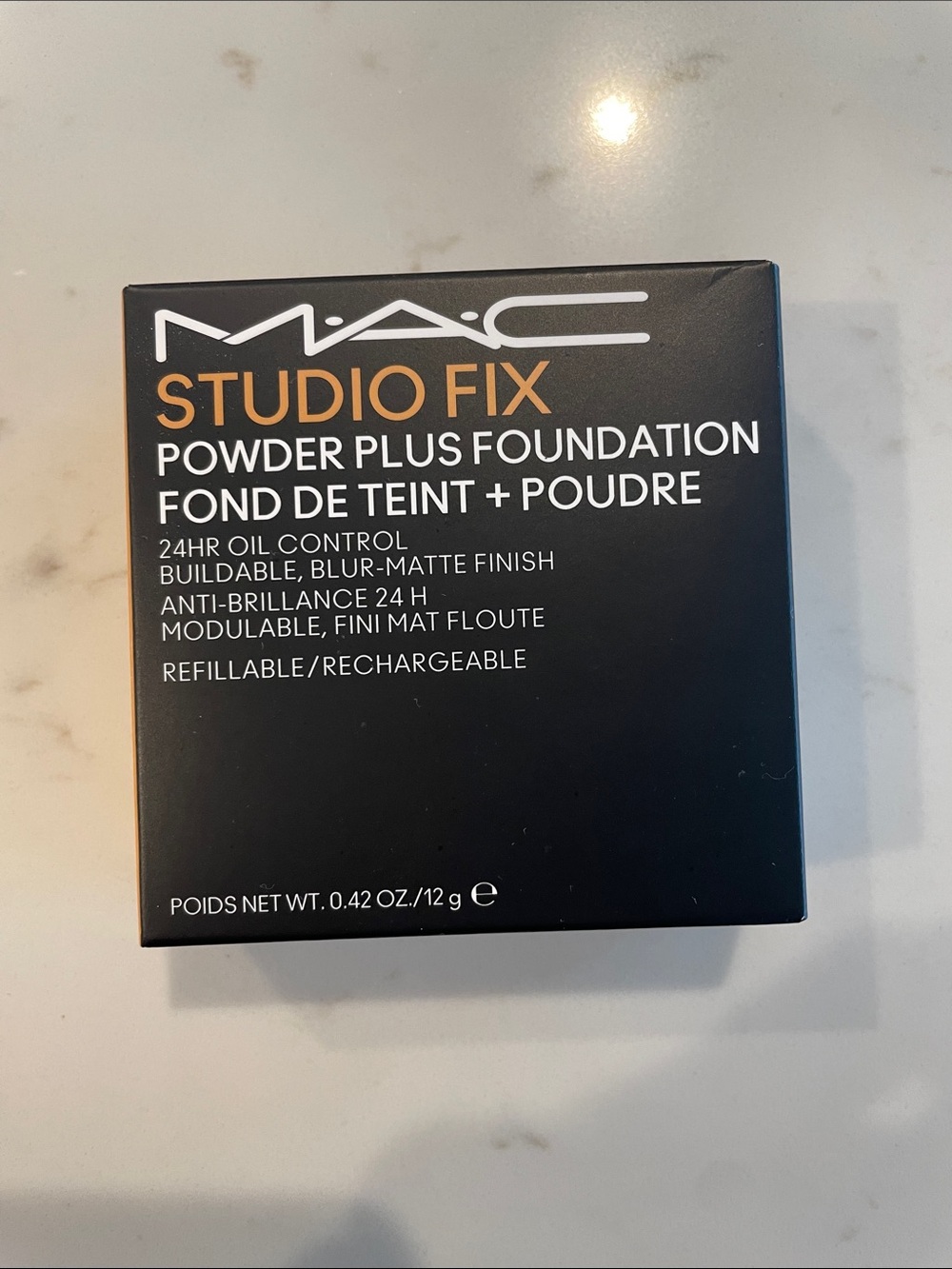 NWT MAC Studio Fix Powder Plus Foundation -Color NC17